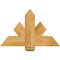 Ekena Millwork Kennewick Rough Sawn Timber Gable Bracket, Western Red Cedar, 36"W x 23"H x 4"D x 6"F, 15/12 Pitch GBW036X23X0406KEN00RWR - alternate 1